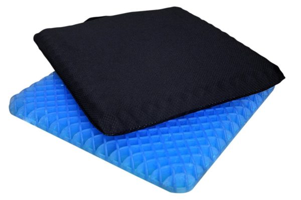 FOMI Premium Firm All Gel Orthopedic Seat Cushion Pad (15 x 15) for Car,  Office Chair, Wheelchair, or Home. Pressure Sore Relief. Ultimate Gel