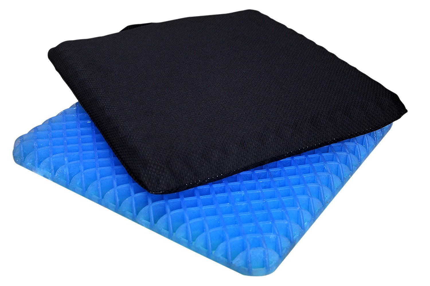 FOMI Gel Orthopedic Seat Cushion Pad | 15" x 15" FOMI Gel Orthopedic Seat Cushion Pad | 15" x 15"