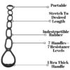 FOMI 7 Ring Resistance Exercise Band