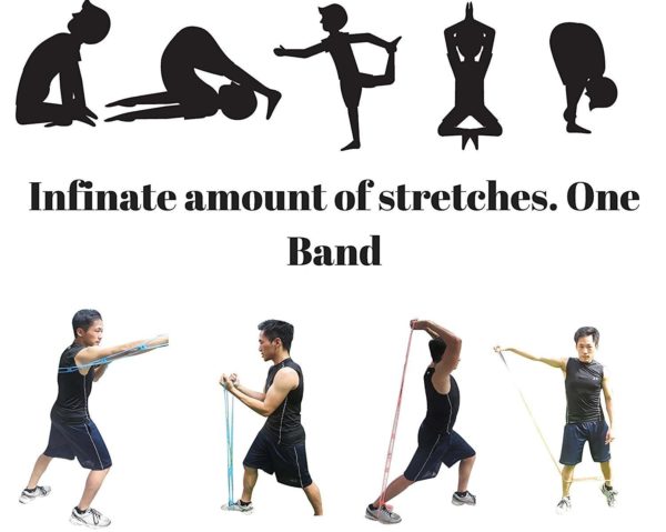 FOMI 7 Ring Resistance Exercise Band