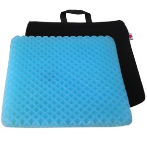  FOMI Extra Thick Water Resistant Seat Cushion (18 x 16 x  3.5), Orthopedic Memory Foam, Incontinence and Spill Protection