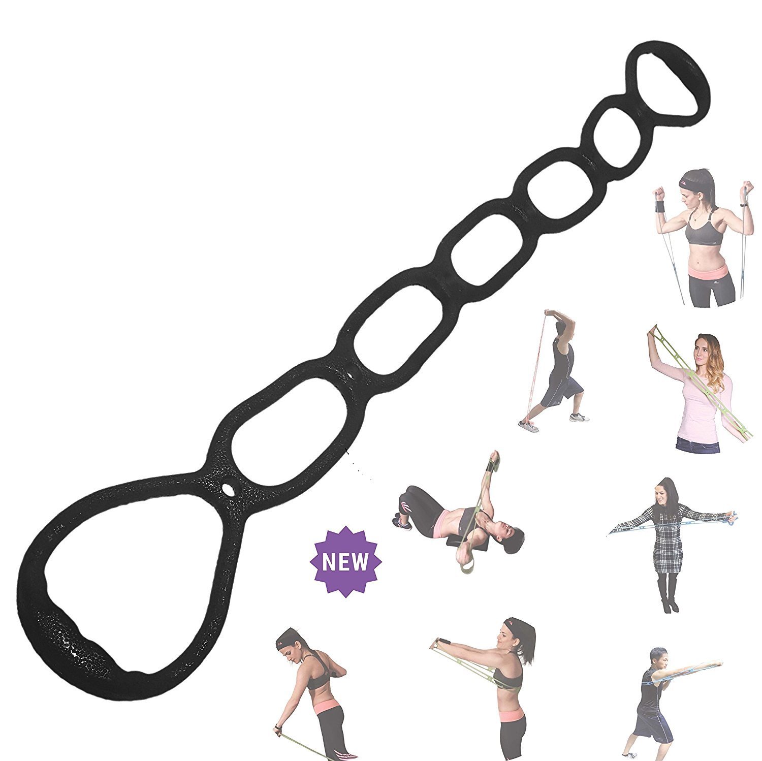 7 Ring Resistance Exercise Band FOMI Care We Bring Relief Naturally