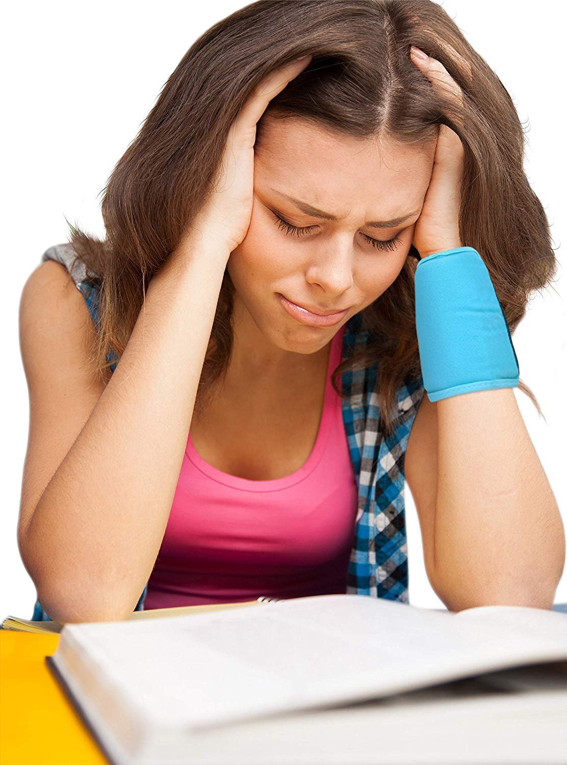 FOMI Wrist Ankle Hot Cold Ice Wrap | 360 Degree Coverage | 14" x 4" FOMI Wrist Ankle Hot Cold Ice Wrap | 360 Degree Coverage | 14" x 4"