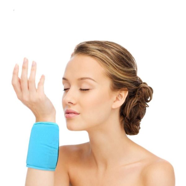 FOMI Wrist Ankle Hot Cold Ice Wrap | 360 Degree Coverage | 14" x 4"