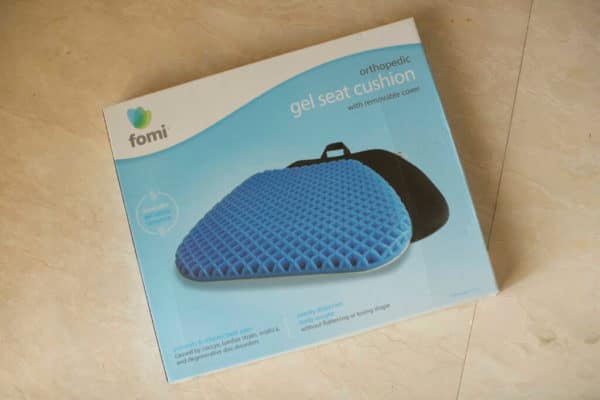 Fomi Premium Gel Seat and Back Cushion Combo