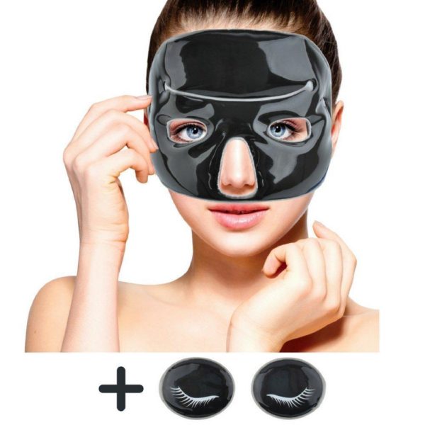 FOMI Cold Clay Facial Ice Mask | Plus 2 Eye Compresses - FoMI Care