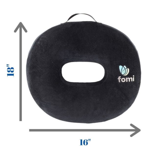 FOMI Thick Donut Memory Foam Seat Cushion