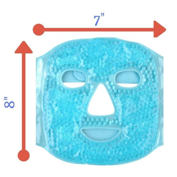 FOMI Hot Cold Gel Bead Full Facial Mask - FoMI Care