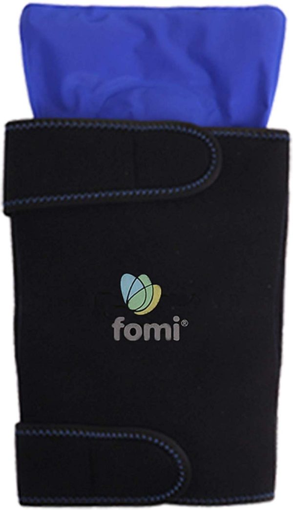 FOMI Knee Hot Cold Ice Wrap | Comfortable Neoprene Pouch, Nylon Gel Pack - FoMI Care