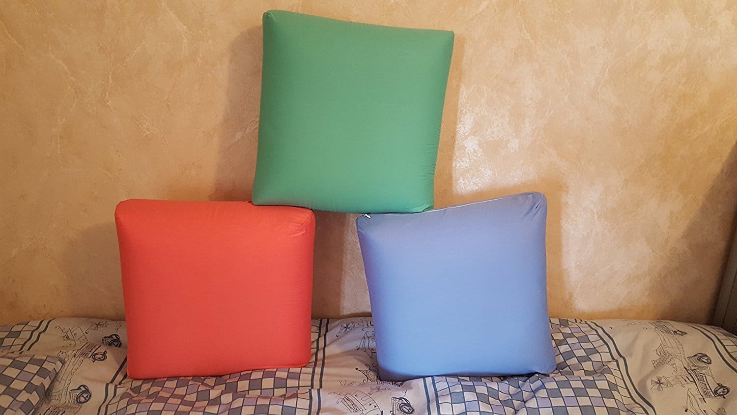 full_6d6e595c-adb3-4bf3-b9b0-3db27847bfcc Large Memory Foam Decorative Throw Pillow by FOMI | Cozy Squishy Back and Lumbar Pillow, Fun Colorful Pillow for Couch, Bed, Love Seat (17" x 17" x 6") - FoMI Care