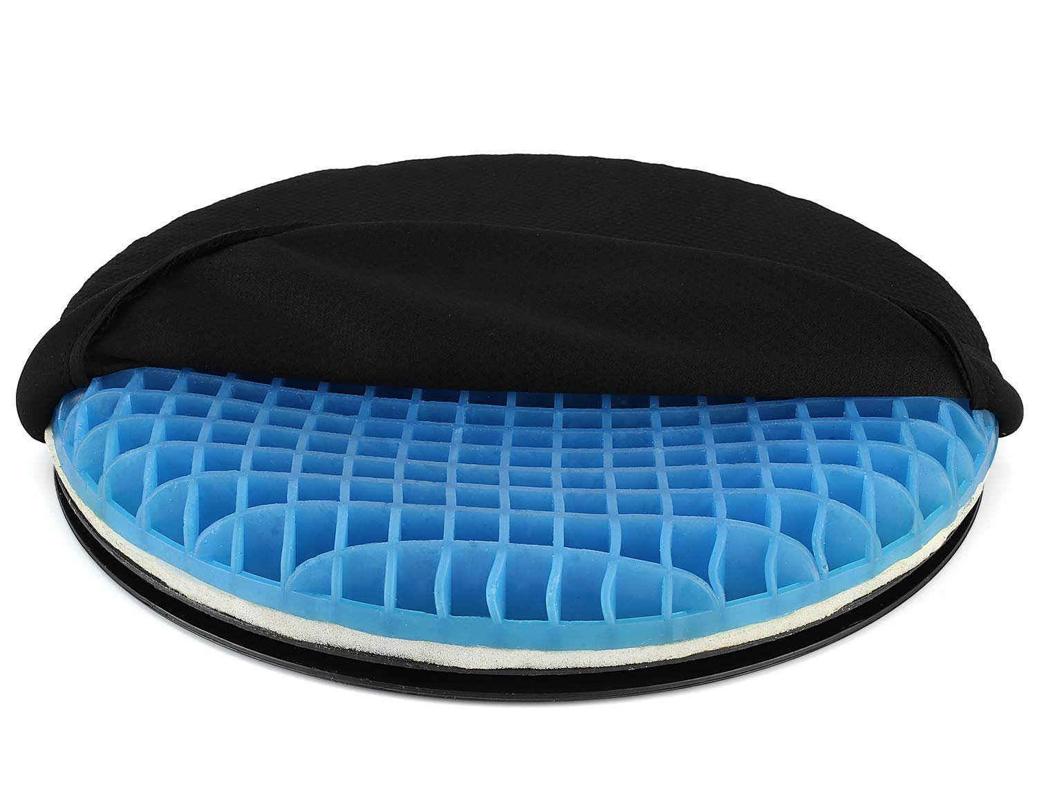 full_7699258c-110b-4779-b2d6-6ce0122767ea FOMI Swivel Gel Seat Cushion | 360 Degree Rotation | 2"; 15" - FoMI Care