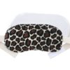 FOMI Hot Eye Mask | Clay Bead Filling, Lavender Scented, Leopard Design - Soothing Moist Heat - FoMI Care