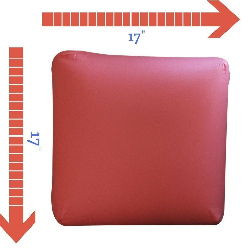 full_9818063a-9248-4b3d-8e01-84b32047435d Large Memory Foam Decorative Throw Pillow by FOMI | Cozy Squishy Back and Lumbar Pillow, Fun Colorful Pillow for Couch, Bed, Love Seat (17" x 17" x 6") - FoMI Care