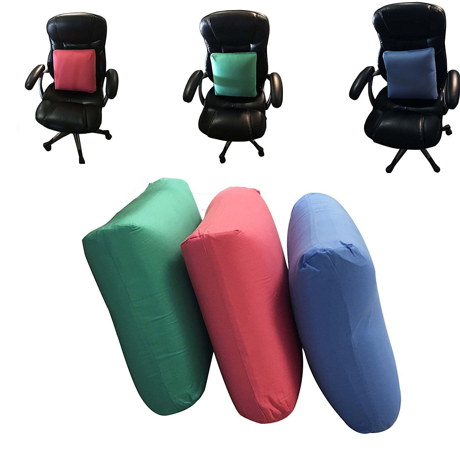 full_9ee2ad4e-7820-4253-bfa0-7a642346441f Large Memory Foam Decorative Throw Pillow by FOMI | Cozy Squishy Back and Lumbar Pillow, Fun Colorful Pillow for Couch, Bed, Love Seat (17" x 17" x 6") - FoMI Care