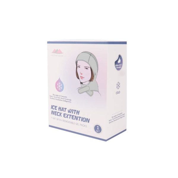 FOMI Migraine Gel Head and Neck Ice Hat | Headache Relief and Chemo Recovery - FoMI Care
