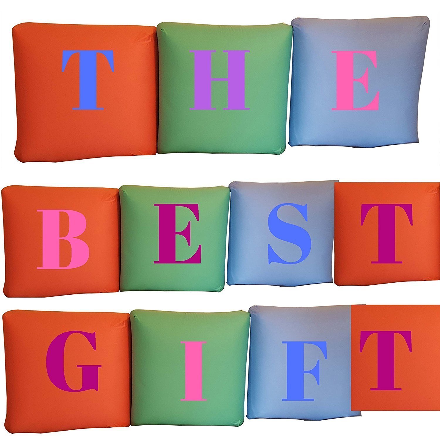 full_ae30e93a-4085-4abb-ae8a-8da5ea720bac Large Memory Foam Decorative Throw Pillow by FOMI | Cozy Squishy Back and Lumbar Pillow, Fun Colorful Pillow for Couch, Bed, Love Seat (17" x 17" x 6") - FoMI Care