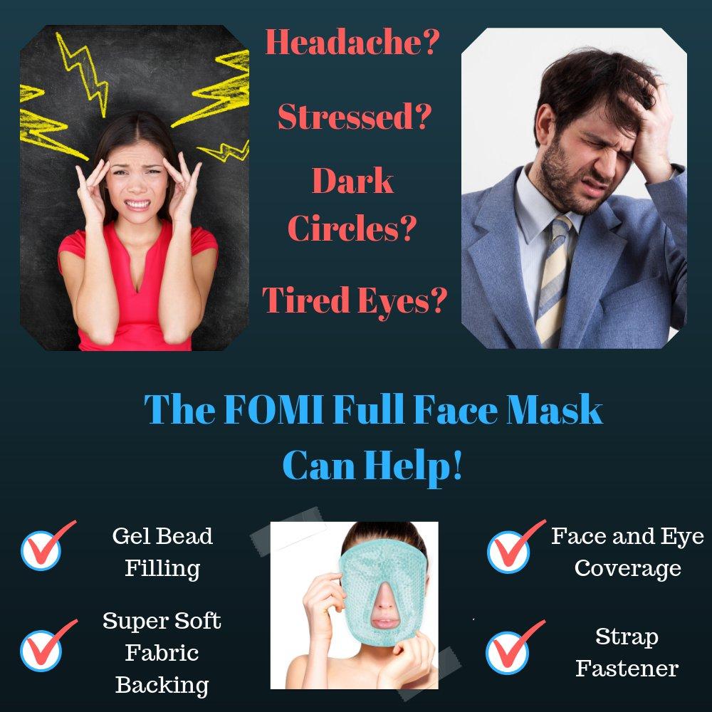 full_b2d9004e-3f96-48fb-b0a7-1c2d0d07f4ec FOMI Hot Cold Gel Bead Full Facial Eye Mask | Blackout Mask - FoMI Care