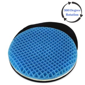 FOMI Swivel Gel Seat Cushion | 360 Degree Rotation | 2"; 15" - FoMI Care