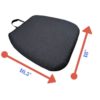 FOMI Thick Premium All Gel Orthopedic Seat Cushion | 1.75"; 16.5" x 18" - FoMI Care