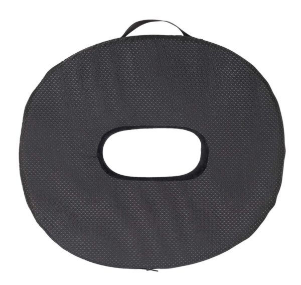 Thick Car Seat Cushion Pad Memory Foam Driver Seat Office Chair Cushion  Black