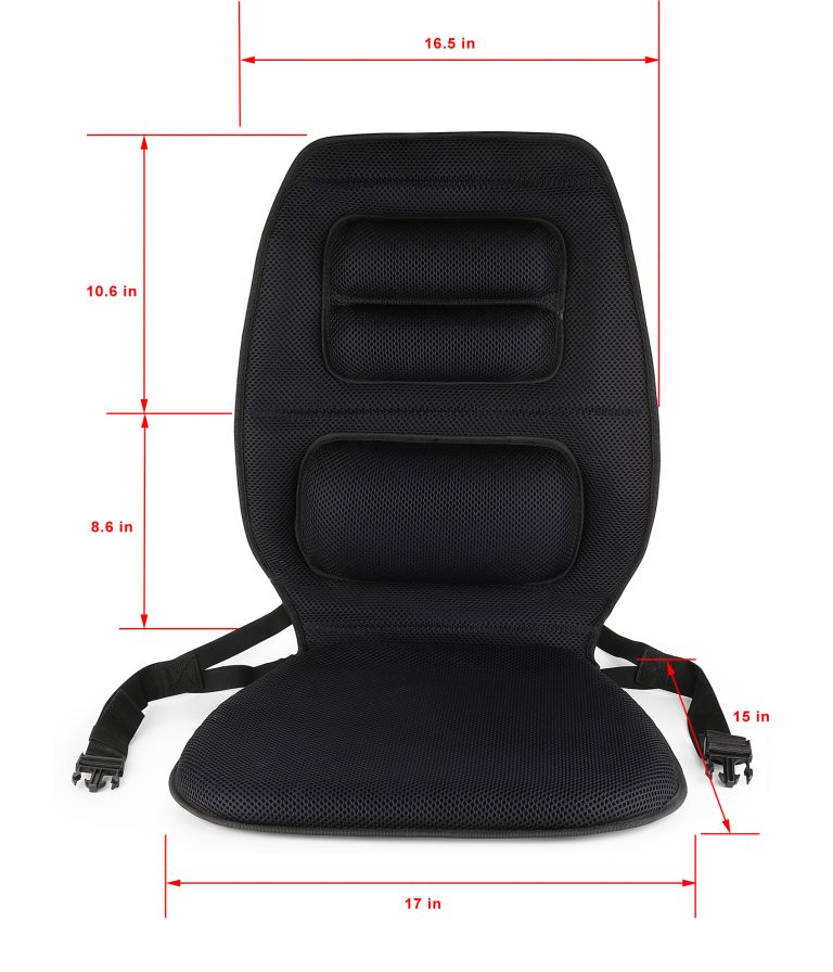 Premium Gel Seat Cushion+Back Support FOMI Care We Bring Relief Naturally