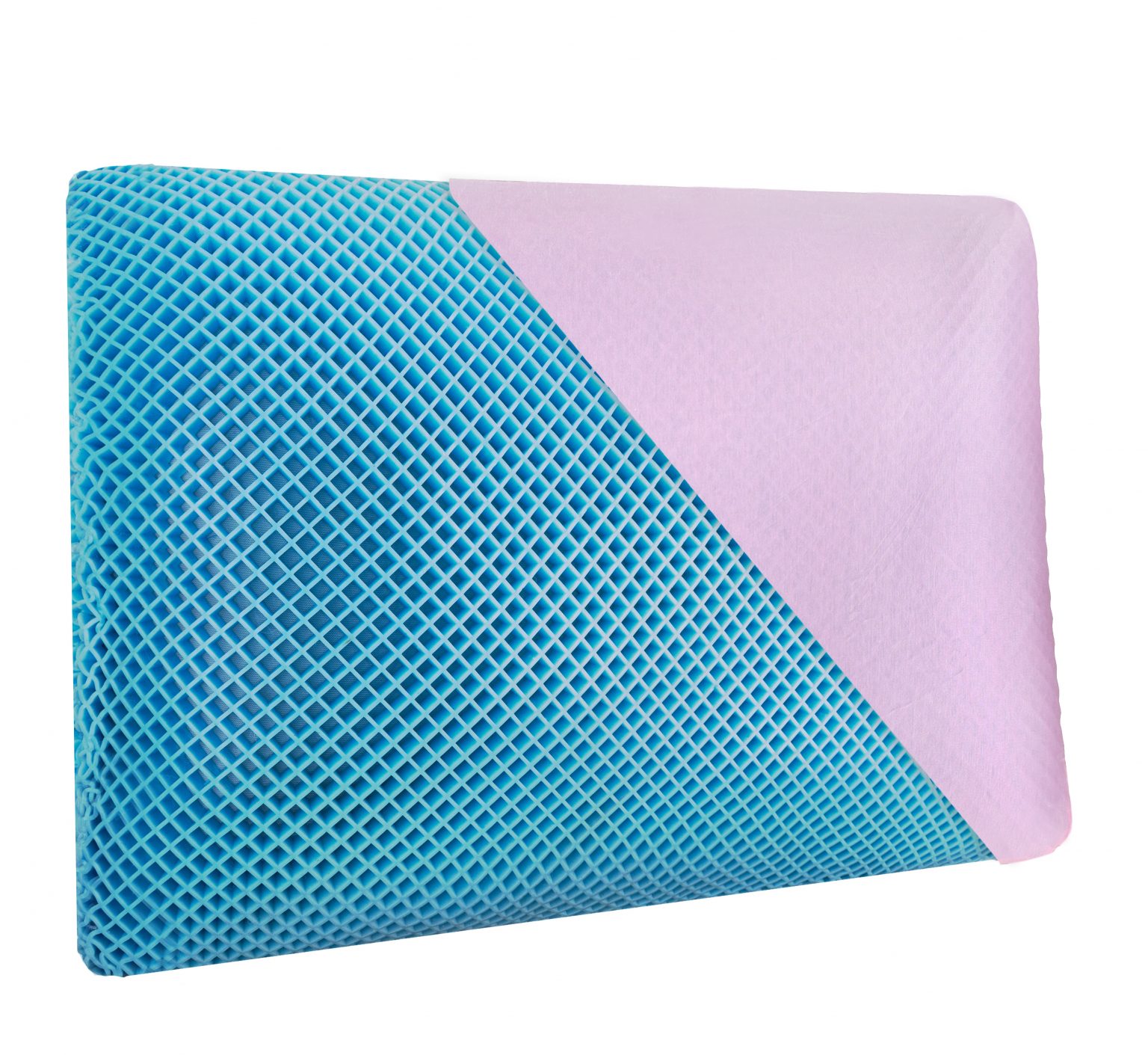 Gel Cooling Pillow Ice Silk Cover 25" x 18" FOMI Care We Bring