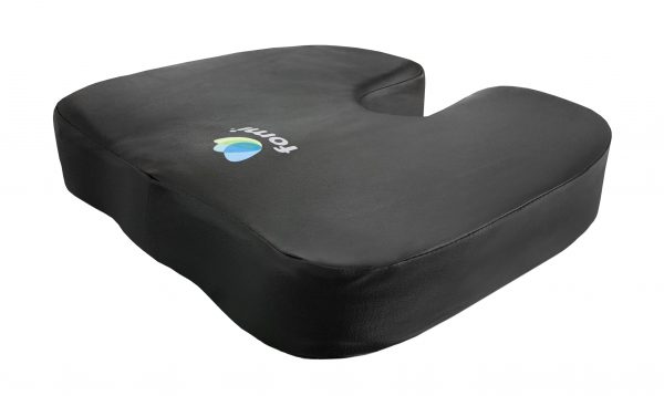 Extra Thick Coccyx Cushion  Water Resistant Cover - Incontinence