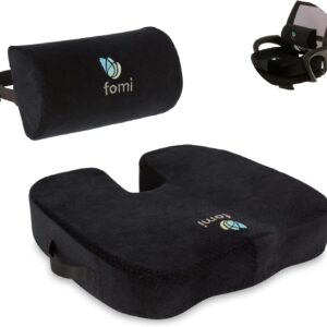 seat and back coccyx cushion
